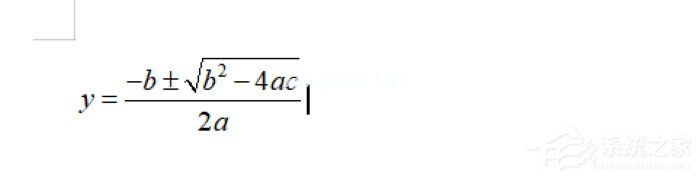 Word怎么编辑数学公式？