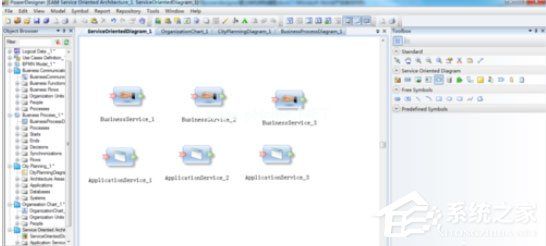 Power  Designer建立SOA模型