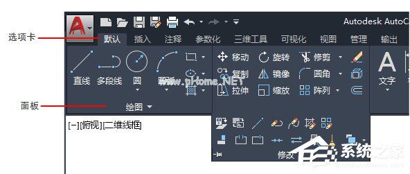 AutoCAD2019工作界面