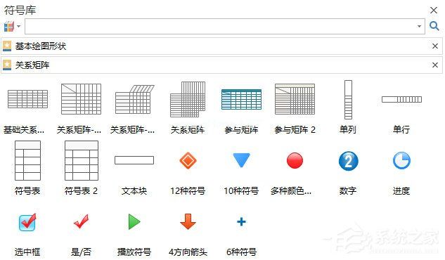 Edraw  Max怎么绘制关系矩阵图？