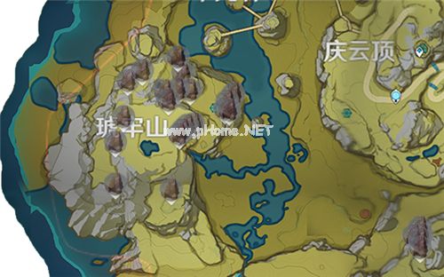 原神铁块在哪 黑色铁矿石分布位置图