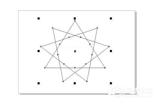 CorelDraw  X4怎么给图形上色？给图形上色的操作步骤