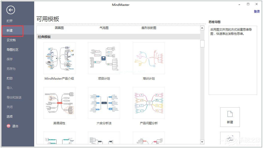 Mindmaster制作项目流程图