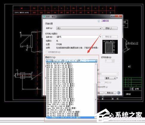 AutoCAD  2007怎么打印图纸？