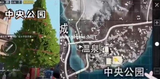 绝地求生刺激战场维寒迪圣诞树在哪 雪地地图圣诞树位置介绍[多图]图片2