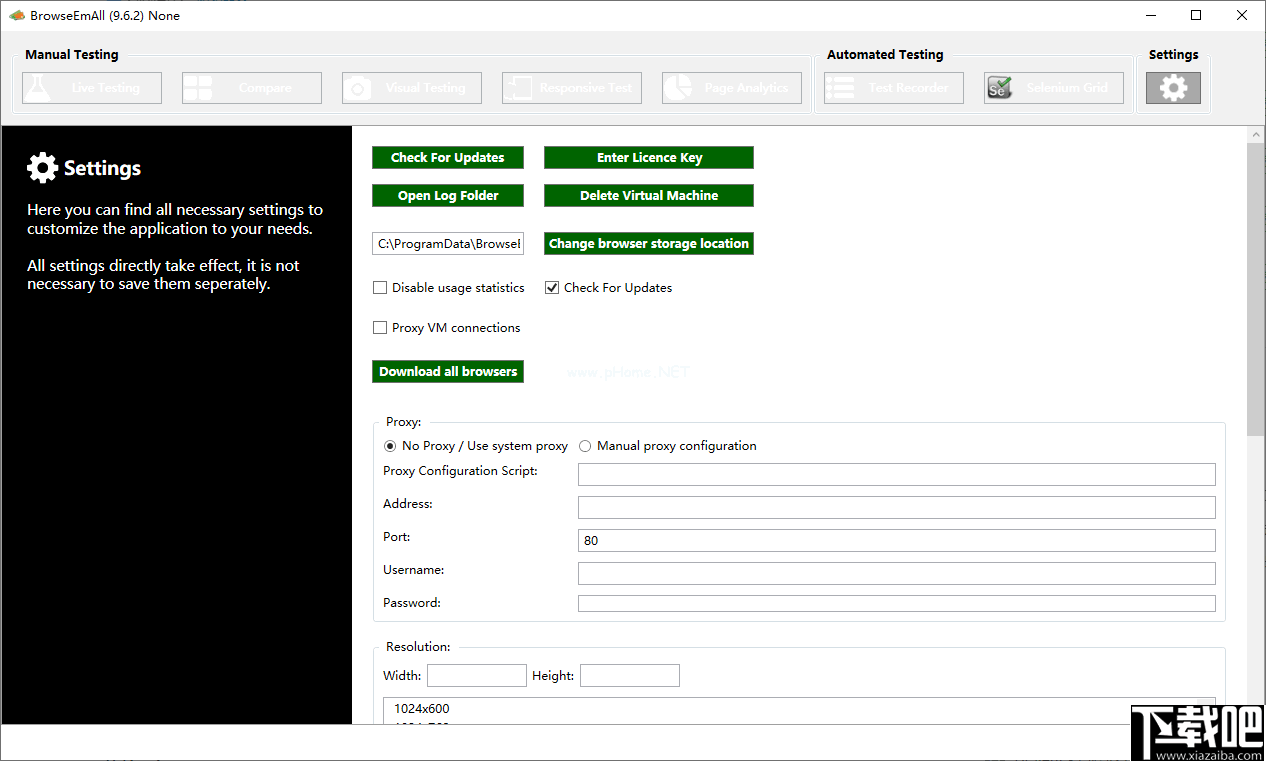 BrowseEmAll  Enterprise(多浏览器测试工具)