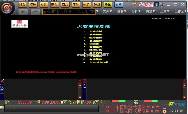 华安证券大智慧软件下载