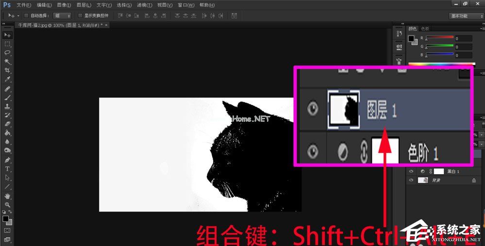 Photoshop中怎么利用黑白命令抠图？Photoshop中利用黑白命令抠图的方法