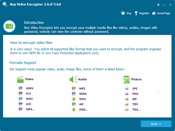 Gilisoft  Any  Video  Encryptor图片