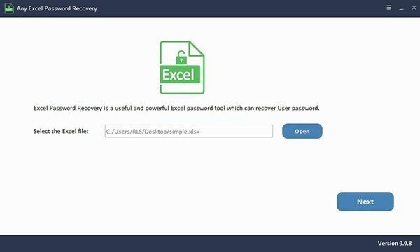 Any  Excel  Password  Recovery图片