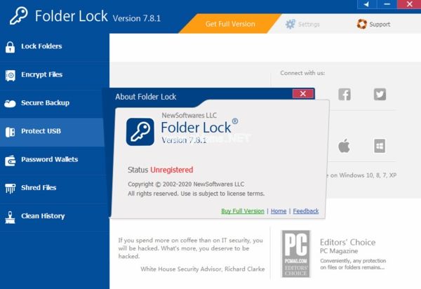 Folder  Lock软件图片2