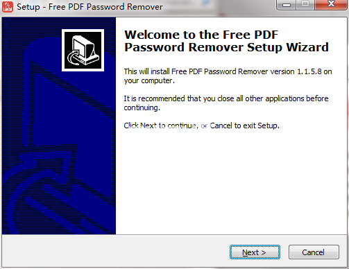 Free  PDF  Password  Remover安装图