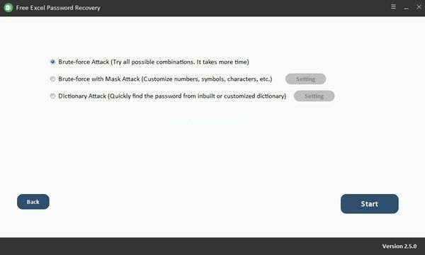 Free  Excel  Password  Recovery软件图片2