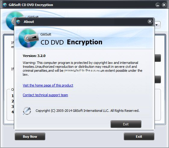 GiliSoft  CD  DVD  Encryption图