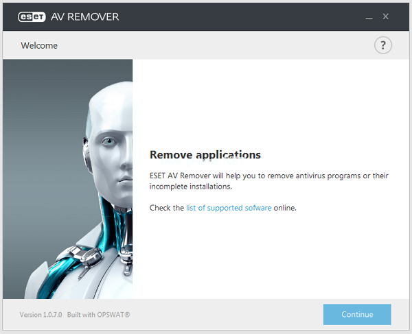 ESET  AV  Remover1