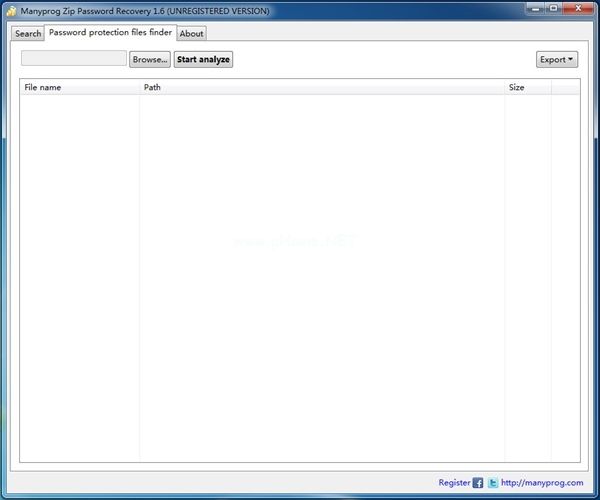 Manyprog  Zip  Password  recover软件图片2