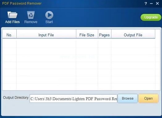 Lighten  PDF  Password  Remover软件图片1