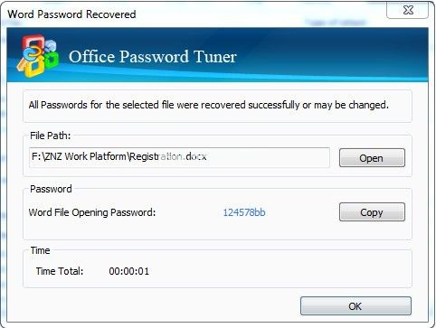 Cocosenor  Office  Password  Tuner图