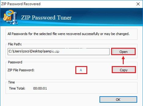 Cocosenor  ZIP  Password  Tuner软件图片4