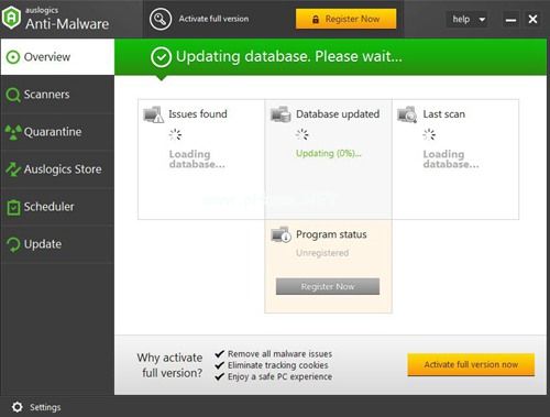 Auslogics  Anti  Malware图