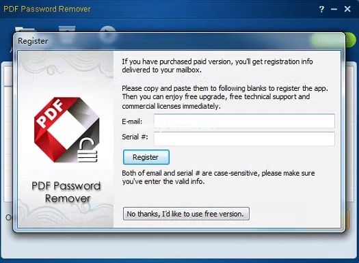 Lighten  PDF  Password  Remover软件图片3