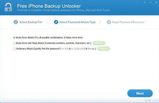 iLike  Free  iPhone  Backup  Unlocker图