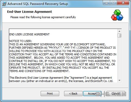 Elcomsoft  Advanced  SQL  Password  Recovery安装步骤图片2