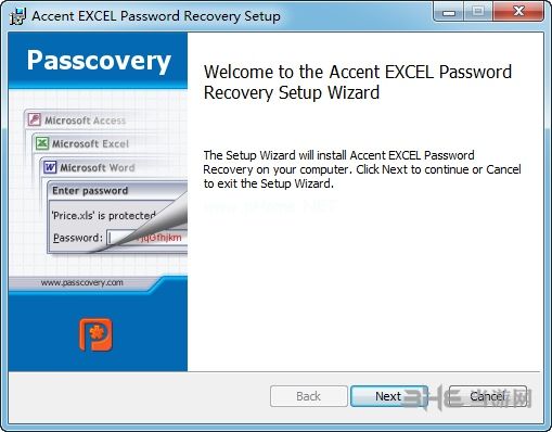 Accent  Excel  Password  Recovery图片2