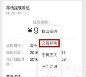 微信出现零钱提现异常怎么办？微信出现零钱提现异常的解决方法