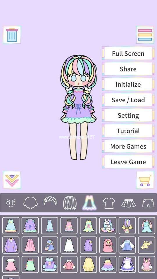 pastel  girl菜单都有哪些功能？pastel  girl导航栏功能介绍[图]图片1