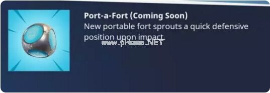 Port  a  Forts是什么武器？堡垒之夜最新投掷武器来了[图]图片1