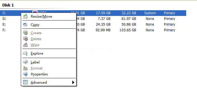 易我分区大师（EASEUS  Partition  Master  Home家庭版版）怎么使用？