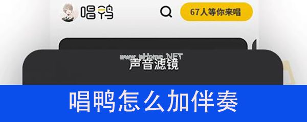 唱鸭里面怎么加伴奏？唱鸭添加伴奏教程[多图]图片1