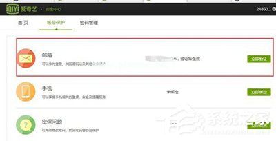 爱奇艺账号如何进行邮箱验证？爱奇艺账号进行邮箱验证的方法