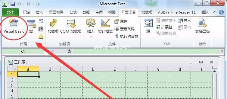 在excel中如何设置退出删除vba工具栏