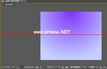 AE背景颜色怎样实现渐变