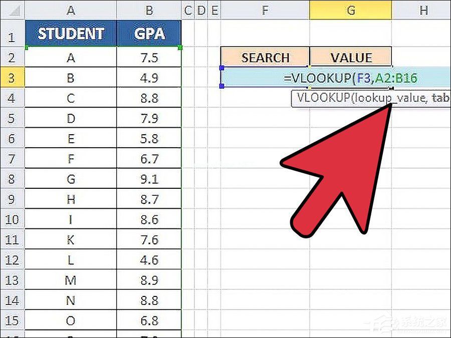 VLOOKUP函数的使用方法介绍 VLOOKUP函数的操作实例