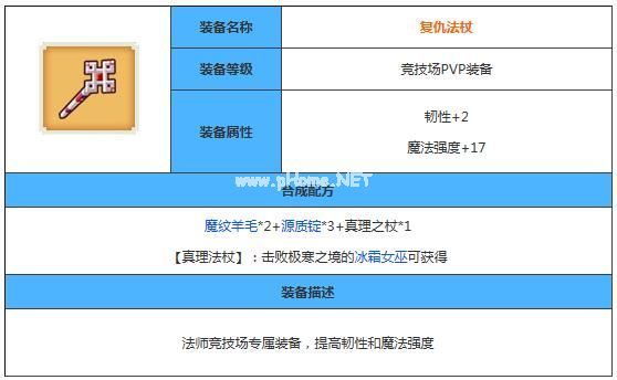 奶块复仇法杖属性详解 奶块复仇法杖怎么样？[图]图片1