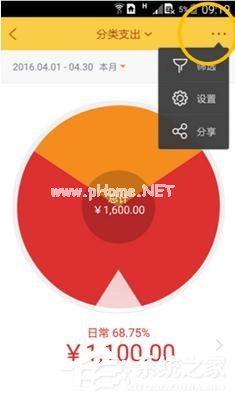 随手记如何筛设置图表 随手记筛选设置图表方法