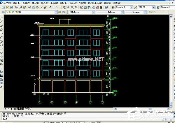 AutoCAD  2007怎么设置捕捉点？