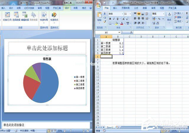 在PPT中怎么制作图表？PPT制作图表的方法