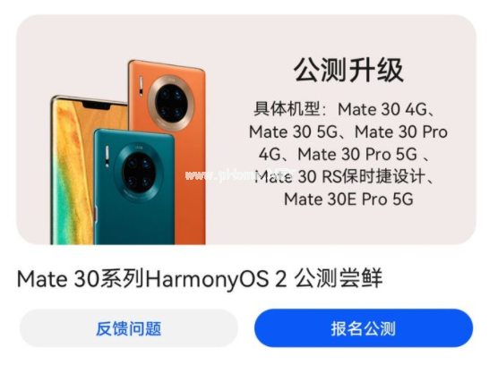 华为mate30、mate30Pro