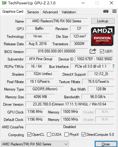 新版GPU-Z查看显卡体质方法