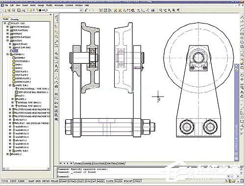 AutoCAD  2007怎么设置二维界面？