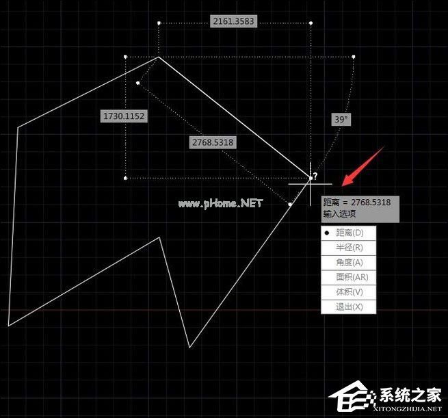 CAD中怎么测量面积、距离？CAD测量面积和距离的命令是什么？