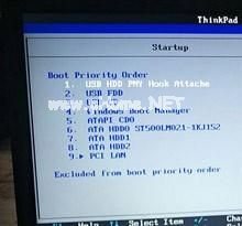 Thinkpad如何从bios设置u盘启动？