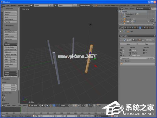 Blender八仙桌建模教程