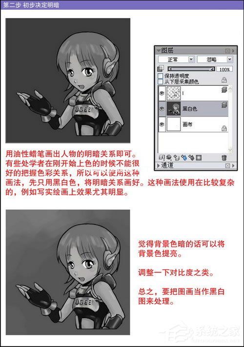 Painter手绘漫画详细教程