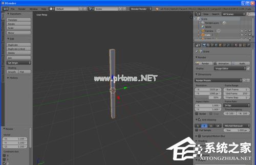 Blender八仙桌建模教程