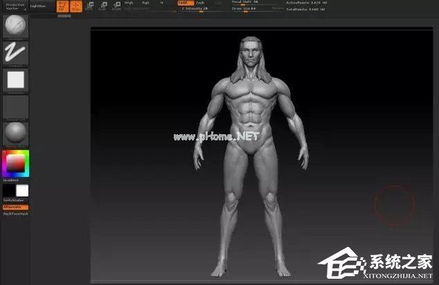 ZBrush雕刻人体教程